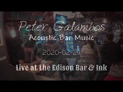 Edison Live - Galambos Péter @ Acoustic Monday - 2020.02.24.