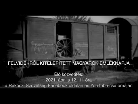 Felvidékről kitelepített magyarok emléknapja