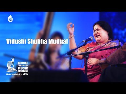 Vidushi Shubha Mudgal  II  Raga Bhatiyar ~ Raga Ramkali ~ Raagmala ~ Thumri  II  Live at BCMF 2015