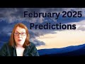February 2025 Predictions
