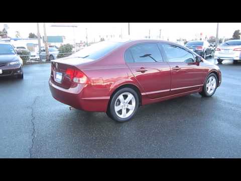 2008 Honda Civic, Tango Red Pearl - STOCK# 12871P - Walk around