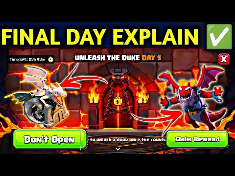 FREE DRAGON STATUE AND DRAGON DUKE HERO ✅ UNLEASH THE DUKE DAY 5 DOOR REWARDS