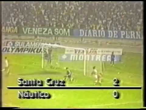 Santa Cruz 2 x 0 Náutico - Pernambucano 1985