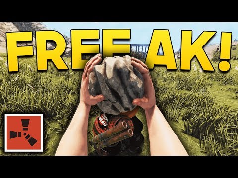 ROCK TO AK IN 26 SECONDS!! | Rust SOLO Gameplay