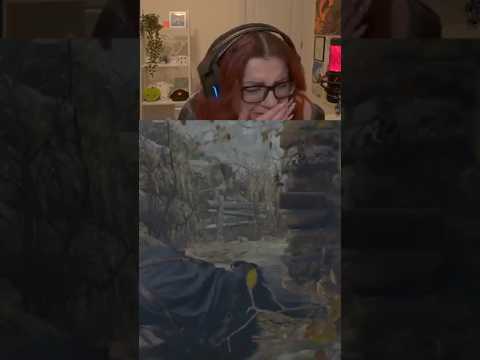 My very first Resident Evil playthrough is off to a great start 😆 #residentevil #rer4r #twitch