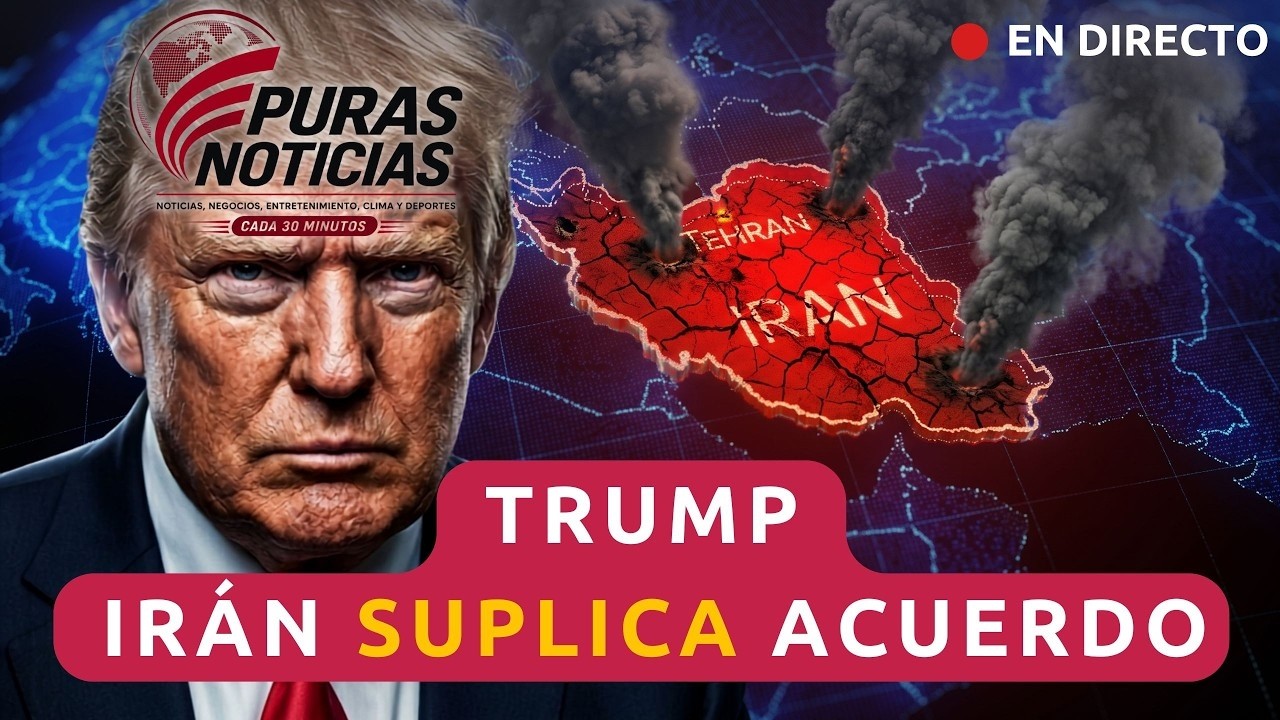 ÚLTIMA HORA: Trump Rompe: "IRÁN SUPLICA UN ACUERDO" Nuevos Ataques | Claro y Directo América