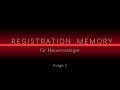 REGISTRATION MEMORY 2 PSR S970 Folder