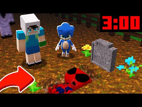 GECE 03:00'TE ÖRÜMCEK BEBEĞİN GİZLİ MEZARINDA NE VAR - ⚠️ Minecraft