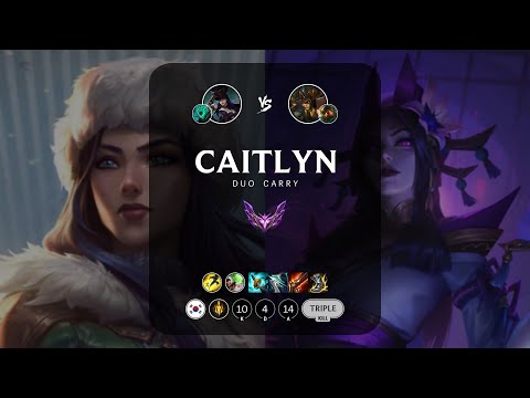 Caitlyn ADC vs Cassiopeia - KR Master Patch 13.12
