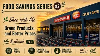 FOOD SAVINGS SERIES #2 - GOLDEN CIRCLE FACTORY OUTLET - SHOP WITH ME