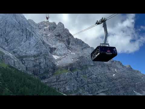 Bergfahrt Seilbahn Zugspitze Ende Juni 2022￼