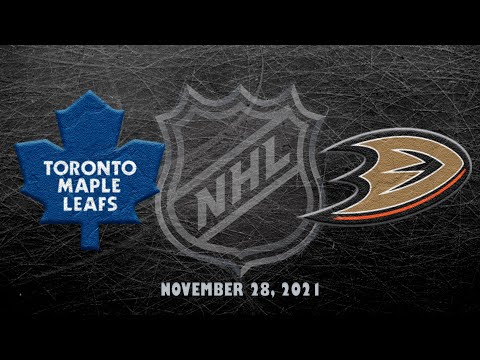 NHL Maple Leafs vs Ducks | Nov.28, 2021