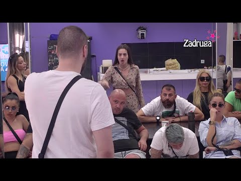 Zadruga 6 - Zvezdan vratio Anđelu na fabrička, Helga urlala na njega da nije muškarac - 21.04.2023.