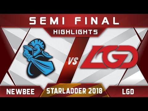 Newbee vs LGD Semi Final Starladder i-League 2018 Highlights Dota 2