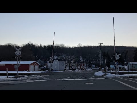 Railroad Crossing; Cass Street, Hornell, New York (Remastered)