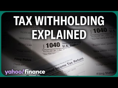 Tax tips: Withholding taxes explained, and how to avoid surprises