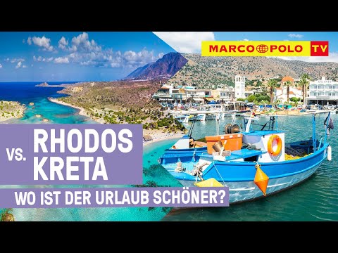 RHODOS vs. Kreta - Die Griechischen Inselparadiese im Vergleich