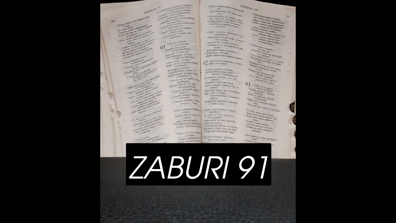 DUSOME BIBILIYA-ZABURI 91