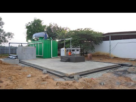 Bert Mobil biogas plant startup with food waste in Sri City, India