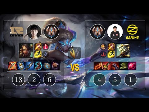 RNG XLB Nidalee vs OZ BroCColi Master Yi Jungle - KR Challenger Patch 10.10