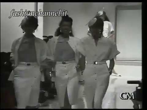 "Complice" Designer Claude Montana Spring Summer 1983 Milan Pret a Porter Woman by Canale Moda