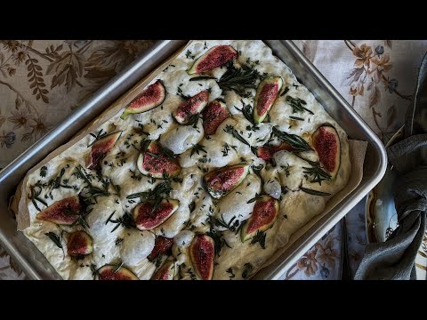 Fig, Thyme & Rosemary Focaccia