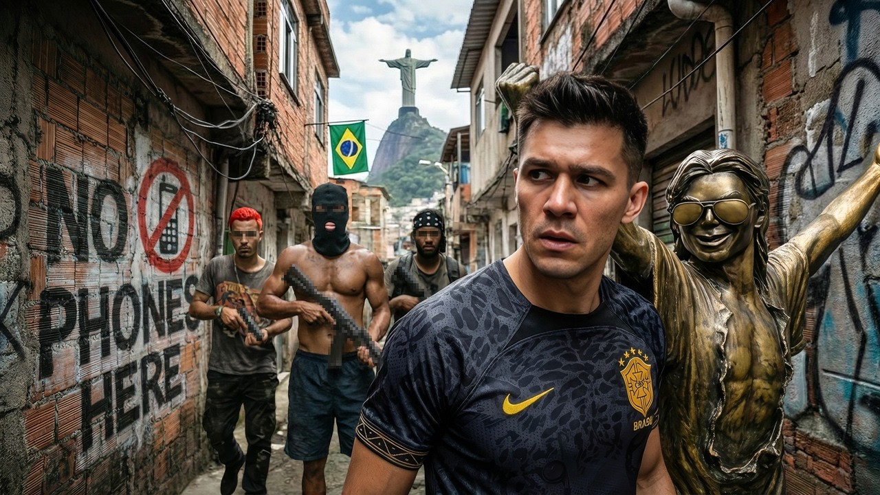 ME PROHÍBEN CAMINAR SOLO en LA FAVELA DE MICHAEL JACKSON (me infiltro como turista) 🇧🇷
