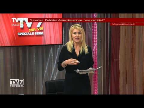 Tv7 con Voi sera del 26/01/2016 - Lavoro e pubblica amministrazione, cosa cambia? (1 di 7)
