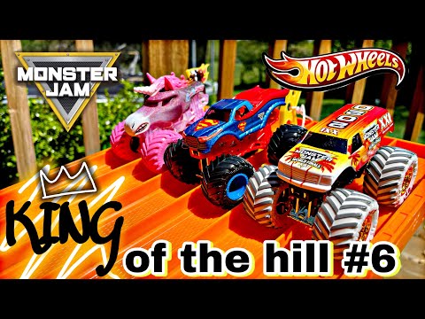 Epic Monster Truck “Outdoor Jump” Drag Race - Hot Wheels/Monster Jam - 2021 KING OF THE HILL #6