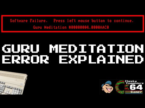 GURU MEDITATION – Commodore Amiga (1985) | The Zen Error That Became Legend