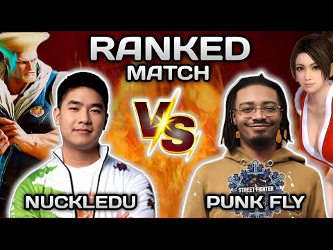 SF6 ▰ Nuckledu ( Guile )  VS Punk ( Mai, Akuma ) ▰  High Level