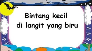 Download lagu lirik BINTANG KECIL - Lagu Anak - Cipt. Pak Dal - Musik Pompi S. mp3