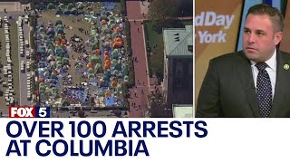 Over 100 arrests at Columbia University in recent days