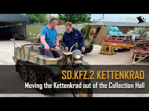 Driving Sd.Kfz.2 Kettenkrad From Collection Hall