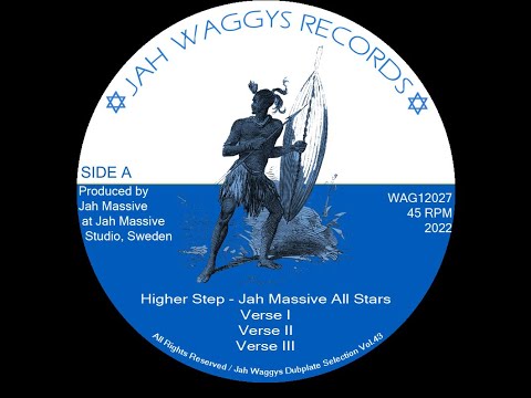 Jah Waggys Dubplate Selection Vol.43-12"-Higher Step / Jah Massive All Stars