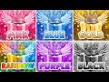 Choose Your Gift Pink Blue Gold Rainbow Purple Or Black How Lucky Are You