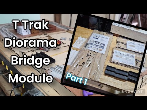 Brückenmodule für Züge der Spur N