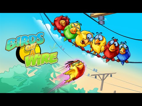 Birds On A Wire: Match 3 video