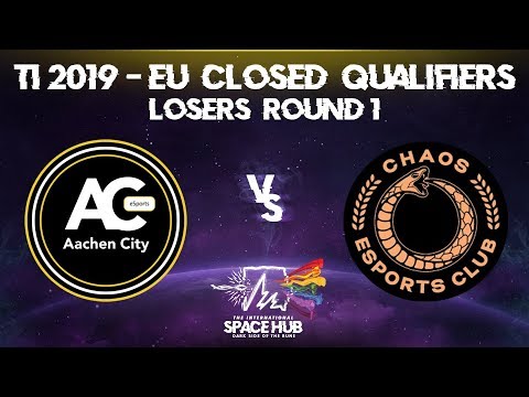 Aachen vs Chaos EC Game 1 - TI9 EU Regional Qualifiers: Losers' Round 1