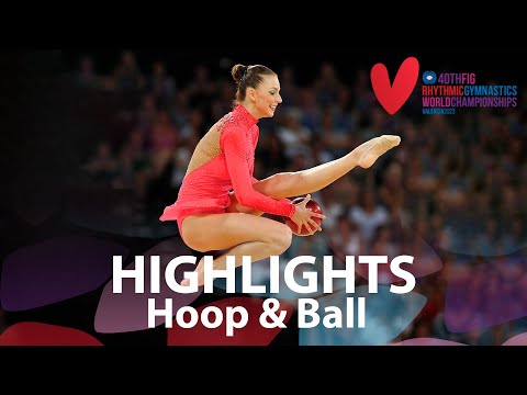 Hoop & Ball Finals - Rhythmic Gymnastics Individuals at the 2023 World Championships in Valencia
