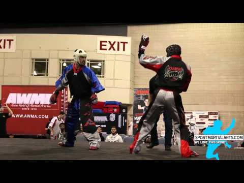Jason Grenier vs Jim Haymore - Men's Sparring - Amerikick Internationals 2015
