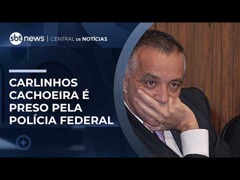 Carlinhos Cachoeira é preso pela Polícia Federal em Congonhas | #CentraldeNotícias
