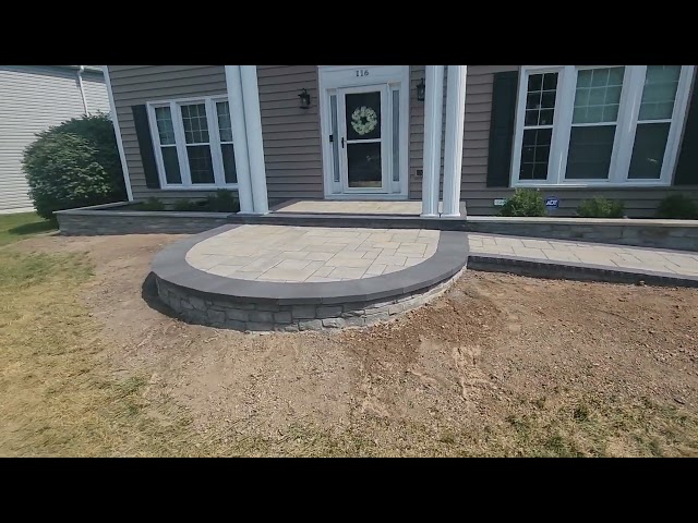 Travertine Patio Thumbnail