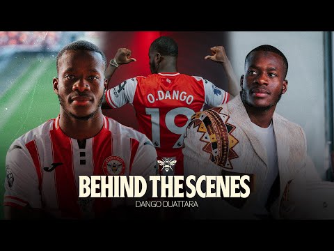 BEHIND THE SCENES AT DANGO OUATTARA'S CONTENT SHOOT | Inside Brentford 📹🔴