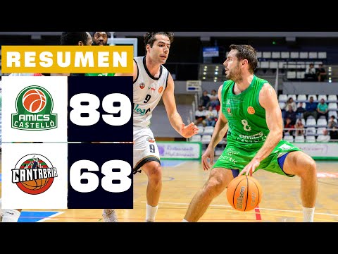 AMICS CASTELLÓ 89-68 GRUPO ALEGA CANTABRIA | RESUMEN PRIMERA FEB