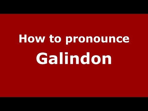 How to pronounce Galindon (Spanish/Argentina) - PronounceNames.com