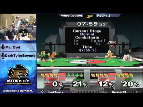 BoPME 9 Melee - Hunt and Swank vs. DZ | Onisser and QT Losers Round 3