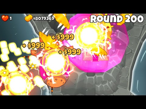 BTD6 LATE GAME On An Advanced Map