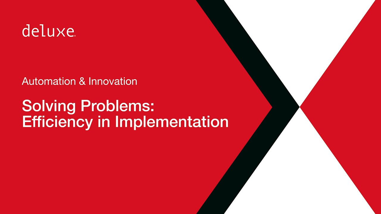 Solving Problem: Efficiency in Implementation