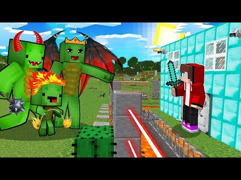 Mikey FAMILY Maizen.EXE vs Security House - Minecraft gameplay || August 22, 2022